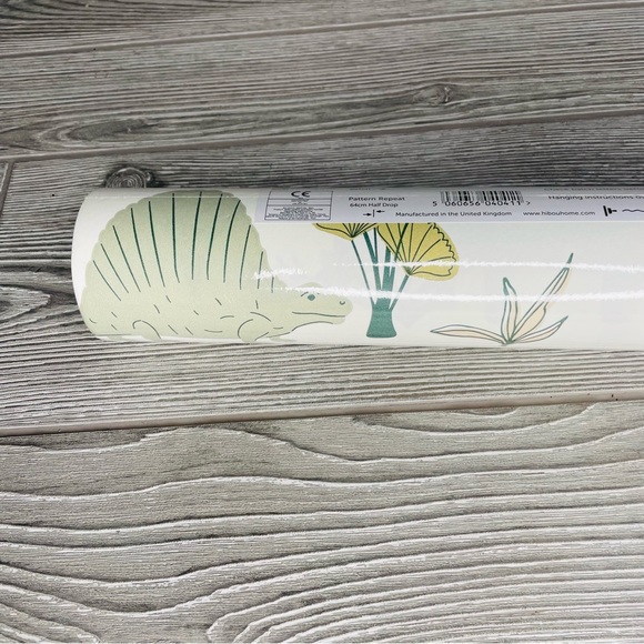 Hibou Home Dinosaur wall paper non woven wall paper decoration maximalist - Picture 7 of 7